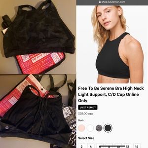 LULULEMON sports BRA